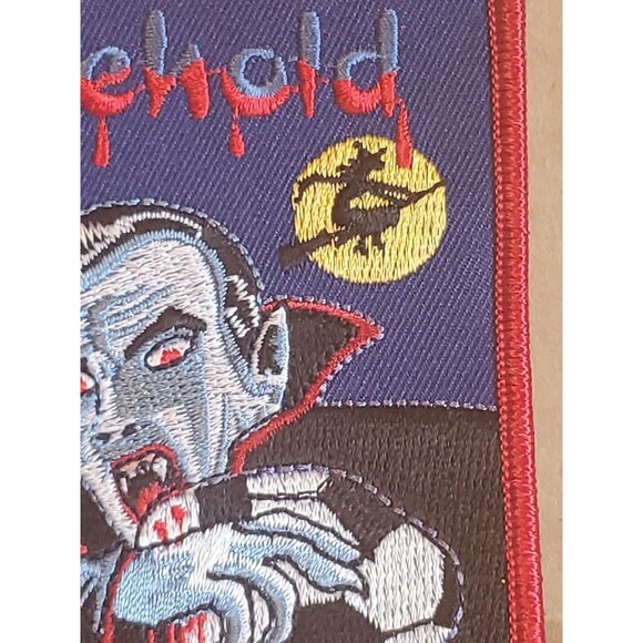 Fright Fest 6 Scoccer Patch Sew On Vampire Freehold NJ Halloween Spooky - Picture 3 of 6